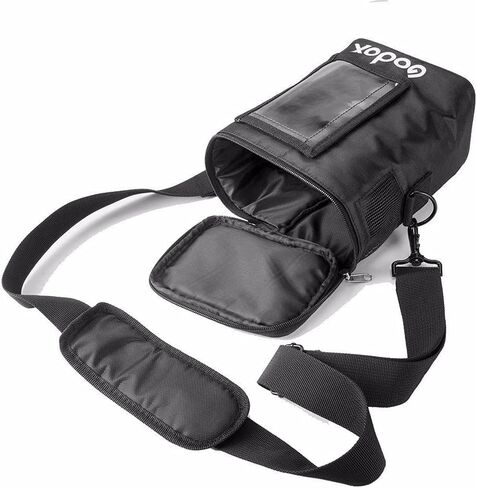 Godox AD600BM Outdoor Strobe Studio Monolight Bowens Mount GN87 1/8000 HSS فلاش خارجي، بطارية 8700 مللي أمبير في الساعة، 500 ومضة طاقة كاملة مع عاكس قياسي/حقيبة حمل CB-09/حقيبة فلاش محمولة PB-600 in Saudi Arabia