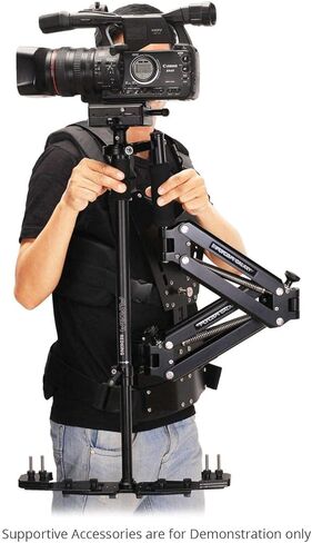 Flycam Galaxy ذراع مزدوج وسترة مع مثبت كاميرا فيديو Redking (FLCM-GLXY-RK) نظام تثبيت احترافي in Kuwait