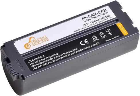 بطارية وشاحن Pickle Power NB-CP2LH NB-CP2L لطابعات Canon SELPHY NB-CP1L,CG-CP200 CP1300 CP1200 CP1500 CP910 CP900 CP800 CP790 CP780 CP770 CP730 CP710 CP600 in Saudi Arabia