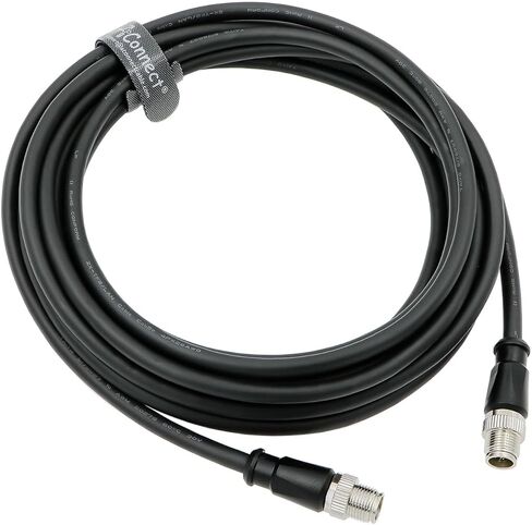 كابل إيثرنت AConnect M12-X-Code لكاميرا Cognex الصناعية M12 8 Pin Male X-Code إلى 8 Pin Male X-Code محمي سلك صناعي مقاوم للماء ومضاد للأشعة فوق البنفسجية 2M in Saudi Arabia