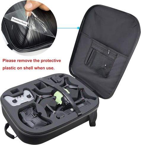Portable Hard Case for DJI FPV Combo, Waterproof Shockproof Backpack Bag for DJI FPV Explorer Combo, Goggles V2/ Goggles Integra, Remote Controller 2, Motion Controller, Battery & Accessories in Saudi Arabia