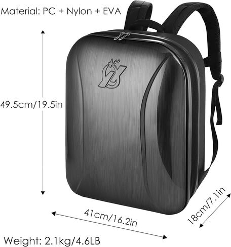 Portable Hard Case for DJI FPV Combo, Waterproof Shockproof Backpack Bag for DJI FPV Explorer Combo, Goggles V2/ Goggles Integra, Remote Controller 2, Motion Controller, Battery & Accessories in Saudi Arabia
