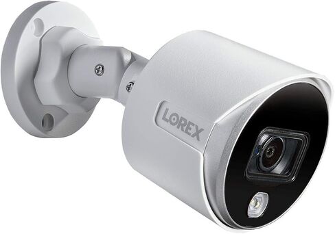 كاميرا Lorex C882DA 4K Ultra HD التناظرية النشطة للردع الأمني ​​مع رؤية ليلية ملونة، 2.8 مم، 150 قدم IR NV، IP67، تعمل مع D841، D861، D862، LHV5100، الكاميرا فقط، أبيض (م. مجدد) in Saudi Arabia