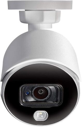 كاميرا Lorex C882DA 4K Ultra HD التناظرية النشطة للردع الأمني ​​مع رؤية ليلية ملونة، 2.8 مم، 150 قدم IR NV، IP67، تعمل مع D841، D861، D862، LHV5100، الكاميرا فقط، أبيض (م. مجدد) in Saudi Arabia