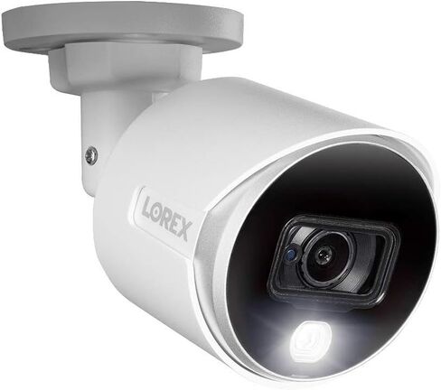 كاميرا Lorex C882DA 4K Ultra HD التناظرية النشطة للردع الأمني ​​مع رؤية ليلية ملونة، 2.8 مم، 150 قدم IR NV، IP67، تعمل مع D841، D861، D862، LHV5100، الكاميرا فقط، أبيض (م. مجدد) in Saudi Arabia