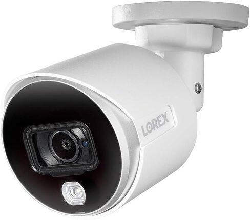 كاميرا Lorex C882DA 4K Ultra HD التناظرية النشطة للردع الأمني ​​مع رؤية ليلية ملونة، 2.8 مم، 150 قدم IR NV، IP67، تعمل مع D841، D861، D862، LHV5100، الكاميرا فقط، أبيض (م. مجدد) in Saudi Arabia
