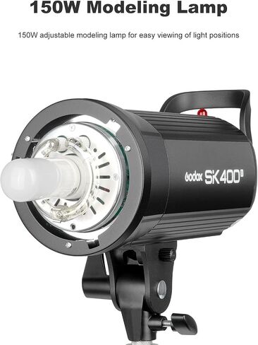 مجموعة Godox SK400II، مع مشغل Godox X2T-S لسوني، حامل إضاءة عالي التحمل 2.8 متر، وصندوق سوفت بوكس ​​60 × 90 سم، طقم فلاش ستروب احترافي للتصوير الفوتوغرافي في ضوء النهار 400 واط GN65 5600K، حامل بوينز in Saudi Arabia