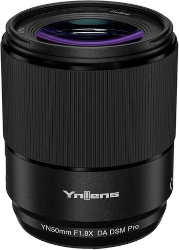 عدسة YONGNUO YN50mm F1.8X DA DSM Pro APS-C بدون مرآة للتركيز التلقائي لـ Fujifilm XFMount مع شاشة OLED وحلقة التحكم in Kuwait