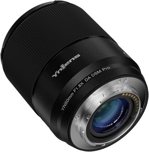 عدسة YONGNUO YN50mm F1.8X DA DSM Pro APS-C بدون مرآة للتركيز التلقائي لـ Fujifilm XFMount مع شاشة OLED وحلقة التحكم in Kuwait