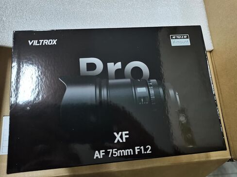فيلتروكس عدسة بفتحة واسعة 75 ملم f/1.2 XF Prime APS-C لفوجي X ماونت x-A7 X-T30 X-T4 X-E4 X-Pro3 X-T200 X-H2S X-S10 (تركيز تلقائي، STM،) اسود in Kuwait