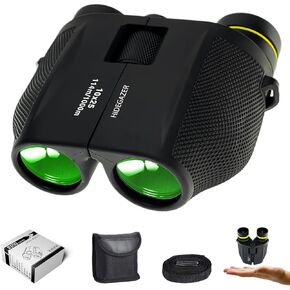 مناظير للبالغين والأطفال، مناظير مدمجة عالية الطاقة 10x25، مناظير صيد لمشاهدة الطيور والمشي لمسافات طويلة والحفلات الرياضية، مناظير للرؤية الليلية de Largo alcance Vision nocturna in Kuwait