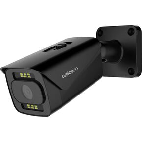 كاميرا Brillcam Oudoor IP، رؤية ليلية 85 قدمًا، كاميرا PoE بدقة 5 ميجابكسل، كاميرا أمان داخلية، عدسة 2.8 مم، ضوء كشاف، فتحة ميكروفون/SD مدمجة، بطاقة SD سعة 128 جيجابايت (غير متضمنة)، كشف الإنسان/التطفل/الحركة in Kuwait