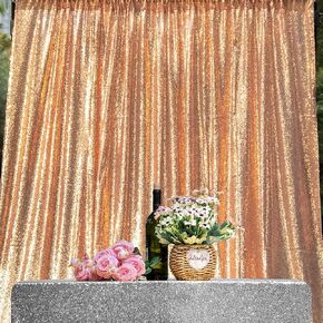 JYFLZQ Silver Sequin Backdrop Curtains for Party 10ft x 10ft 1Panel | Glitter Backdrop, Sparkly Backgrounds Drapes for Birthday, Graduations, Special Events Decorations, Party Photo Booth Props in Saudi Arabia
