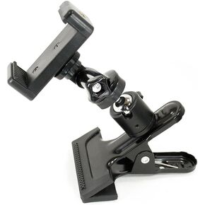 ليفيستريم® نظام تثبيت الهاتف ذو الرأس الكروي: يتضمن مشبك معدني ومحول ثلاثي القوائم ومحول برغي ومشبك حامل للهاتف الذكي. قم بتثبيت هاتفك على أي شيء، أو استخدمه مع كاميرا الحركة الرياضية. in Kuwait