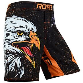 ROAR-INT MMA Fight Shorts Grappling Kickboxing Muay Thai Shorts BJJ Gym Training Running Athletic Wrestling Shorts in Saudi Arabia