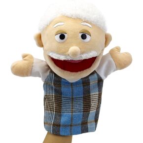 Family Hand Puppets,Puppets for Kids Role Paly Family Members 13.4 INCH Multi-Ethnic Puppets Plush Soft Hand Puppets Family Puppets Story Toys, Puppets for Girls Boys Finger Puppets Puppet Set Gifts in Saudi Arabia
