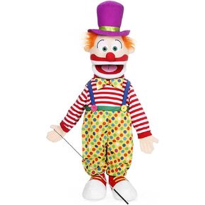 25" Clown w/Hat, Full Body, Ventriloquist Style Puppet in Kuwait