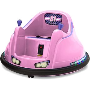 سيارة ممتص الصدمات Flybar FunPark 6V للأطفال الصغار، سيارة ممتصة للصدمات للأطفال، سيارة كهربائية للأطفال الصغار، سيارة ممتصة للصدمات للأطفال، للأعمار من 1.5 إلى 4 سنوات، أضواء LED، تدور 360 درجة، تدعم ما يصل إلى 66 رطلاً (بدون جهاز تحكم عن بعد) in Kuwait