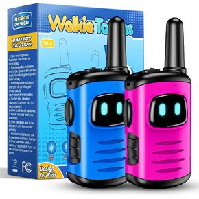 Kids Walkie Talkies Toys for Boys: comedyfun Mini Robots Walkies Talkies 2 Pack Birthday Gifts for 3 4 5 6 7 8 Year Old Boys Toys Age 4 5 6 7 8 Camping Outdoor Games in Saudi Arabia