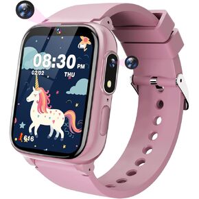 Kids Watch for Boys Toys Age 6-8, HD Touchscreen Dual Cameras Smart Watch for Kids Boys Ages 5-7, Kids Toys with 26 Games Learn Card Audio Story for 6 7 8 9 10 Year Old Boys Birthday Gifts in Kuwait