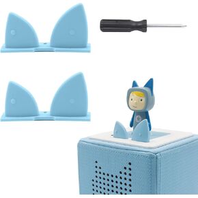 زر أذن GLASSVIO قطعتان مع مفك براغي لأزرار الأذن البديلة Toniebox، وأزرار التحكم في مستوى الصوت (الأزرار فقط)، وملحقات إصلاح الأذنين البديلة المتوافقة مع أزرار أذن Toniebox in Kuwait