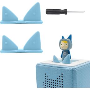 زر أذن GLASSVIO قطعتان مع مفك براغي لأزرار الأذن البديلة Toniebox، وأزرار التحكم في مستوى الصوت (الأزرار فقط)، وملحقات إصلاح الأذنين البديلة المتوافقة مع أزرار أذن Toniebox in Kuwait