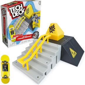 TECH DECK, Vert Wall 2.0, X-Connect Park Creator, Customizable and Buildable Ramp Set with Exclusive Fingerboard, Kids Toy for Boys and Girls Ages 6 and up