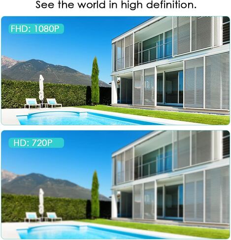 كاميرا Eversecu 1080P 2.0MP لاسلكية لمصباح الإضاءة PTZ مع موصل E27، تتبع الحركة التلقائي، صوت ثنائي الاتجاه، رؤية ليلية، تطبيق Tuya Smart Life App WiFi IP PTZ CCTV (عبوتان) in Saudi Arabia