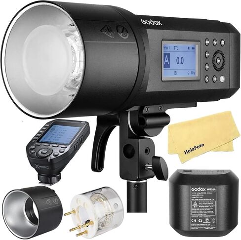 Godox AD600 Pro Godox AD600Pro Godox Flash لكاميرا Canon، مع مشغل فلاش Godox XProII-C، نظام X لاسلكي مدمج Godox 2.4G، فلاش خارجي 600Ws TTL مع بطارية ليثيوم أيون HSS 1/8000s ضوء ستروب in Saudi Arabia