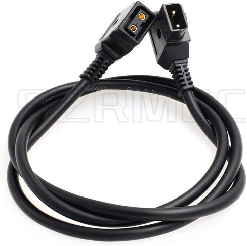 SZRMCC D-Tap Male to Female Extension Power Cable for IDX Anton-Bauer V/Gold Mount Battery ARRI Red Camera (2m) in Kuwait