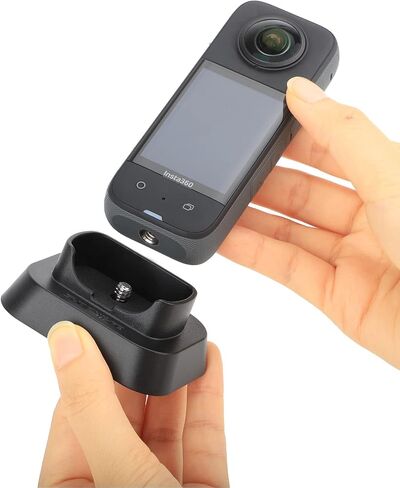 Tineer Stand Base Bracket Mount for Insta360 X3 Panoramic Camera, Support Stabilizer Desktop Base Accessory in Saudi Arabia