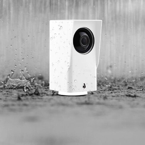 JESSY Silicone Cover Compatible with Wyze Cam pan v2, Water Resistant Protective Case for Outdoor and Indoor, Easy to Install (2Pack, White) in Kuwait