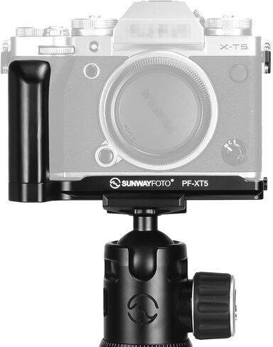 SUNWAYFOTO PF-XT5 قبضة اليد سريعة L قوس الإصدار لوحة أركا السويسرية ل Fujifilm X-T5 in Saudi Arabia