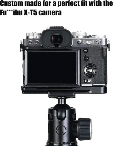 SUNWAYFOTO PF-XT5 قبضة اليد سريعة L قوس الإصدار لوحة أركا السويسرية ل Fujifilm X-T5 in Saudi Arabia
