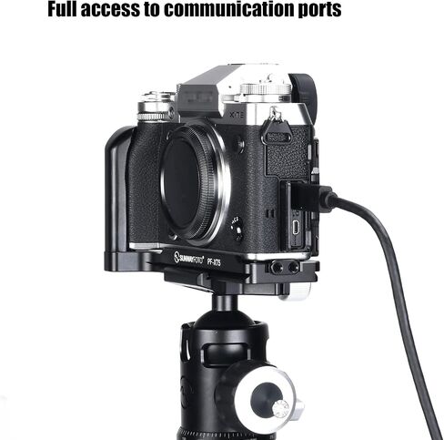 SUNWAYFOTO PF-XT5 قبضة اليد سريعة L قوس الإصدار لوحة أركا السويسرية ل Fujifilm X-T5 in Saudi Arabia