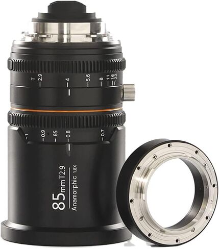 GREAT JOY 85mm Full Frame T2.9 1.8X Anamorphic Lens (Amber Flare) in Saudi Arabia