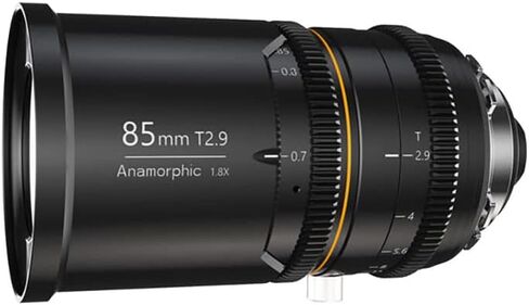 GREAT JOY 85mm Full Frame T2.9 1.8X Anamorphic Lens (Amber Flare) in Saudi Arabia