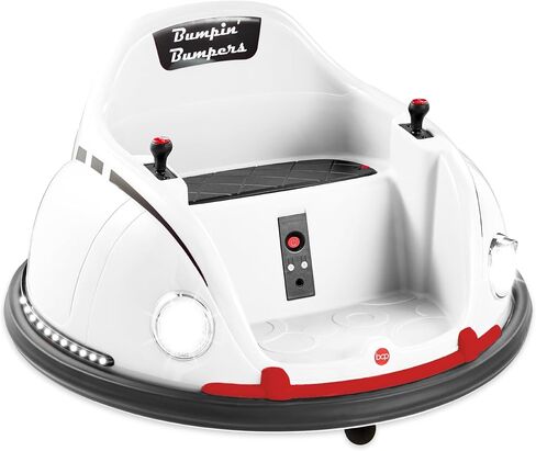 Best Choice Products 6V Electric Kids Ride On Bumpin Bumper Car, 1.5 - 6 Years Old, Parent Remote Control, 360 Degree Spin, Lights, Sounds - Pink in Kuwait