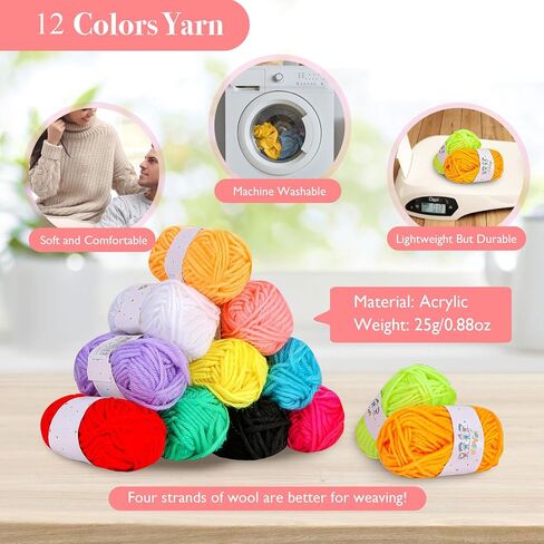 مجموعة كروشيه للمبتدئين البالغين، 90 قطعة من مجموعات الكروشيه مع ملحقات غزل الحياكة، حقيبة كروشيه، مجموعة أدوات كروشيه محمولة للمبتدئين والأطفال، خطافات كروشيه مريحة، لوازم أدوات حياكة للسفر in Kuwait