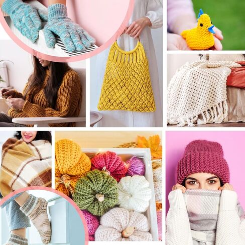 مجموعة كروشيه للمبتدئين البالغين، 90 قطعة من مجموعات الكروشيه مع ملحقات غزل الحياكة، حقيبة كروشيه، مجموعة أدوات كروشيه محمولة للمبتدئين والأطفال، خطافات كروشيه مريحة، لوازم أدوات حياكة للسفر in Kuwait