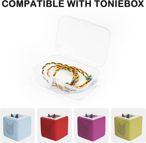 2pcs Volume Button Cable with Screwdriver for Toniebox Ear Buttons (Cable Only), Volume Control Button Repair Accessories Cable Compatible with Toniebox in Kuwait