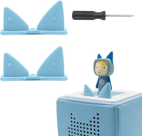 زر أذن GLASSVIO قطعتان مع مفك براغي لأزرار الأذن البديلة Toniebox، وأزرار التحكم في مستوى الصوت (الأزرار فقط)، وملحقات إصلاح الأذنين البديلة المتوافقة مع أزرار أذن Toniebox in Kuwait