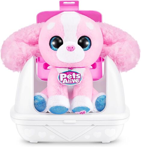 Pets Alive Pet Shop Surprise Toys by ZURU - Interactive Toys with Electronic 'Speak & Repeat', Animal Playset Puppy Gifts for Girls and Kids (Series 2) in Kuwait