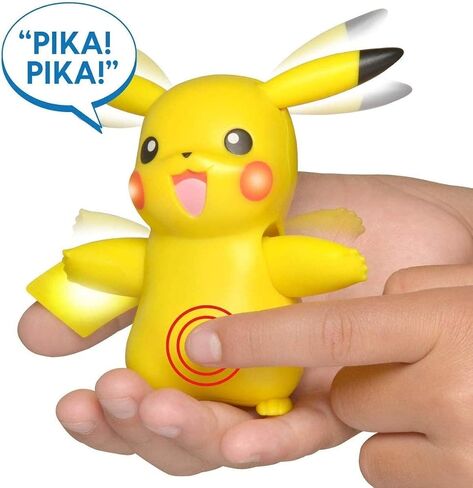 Pokémon Electronic & Interactive My Partner Eevee - يتفاعل مع اللمس والصوت، أكثر من 50 تفاعلًا مختلفًا مع الحركة والصوت - الرقص والحركات والتحدث - يجب أن أمسك الجميع، بني in Kuwait