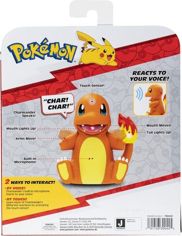 Pokémon Electronic & Interactive My Partner Eevee - يتفاعل مع اللمس والصوت، أكثر من 50 تفاعلًا مختلفًا مع الحركة والصوت - الرقص والحركات والتحدث - يجب أن أمسك الجميع، بني in Kuwait