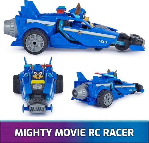 Paw Patrol: The Mighty Movie, Remote Control Car with Molded Mighty Pups Chase, Kids Toys for Boys & Girls 3+ in Saudi Arabia