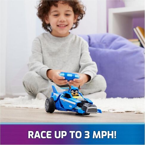 Paw Patrol: The Mighty Movie, Remote Control Car with Molded Mighty Pups Chase, Kids Toys for Boys & Girls 3+ in Saudi Arabia