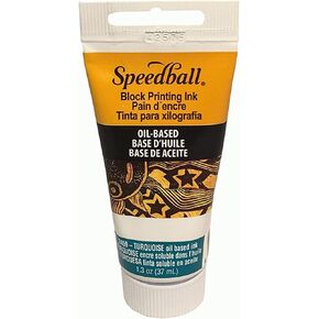 Speedball Art Products Company 003453 37cc Oil Block Ink, White in Saudi Arabia
