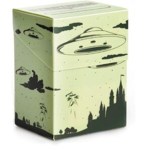 Stratagem The Big Box Card Deck Box w Divider|TCG Box for Baseball Cards, MTG, Trading Card Games| 1 Pack - UFO