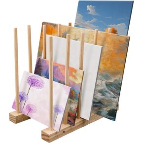 Fumingpal Art Storage Rack - 13.3 Inch Canvas Print Rack, Canvas Storage Rack, Drying Rack Art, Art Storage for Posters, Artwork, Prints, Canvas, Panels, Galleries, Studios & Storage in Kuwait